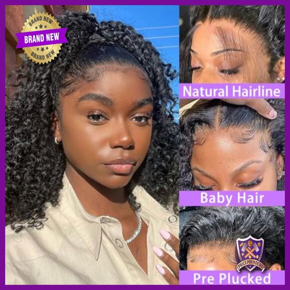 14 Inch Bob Wig 13x6 Frontal Lace 200% Density Human Hair Pre Plucked
